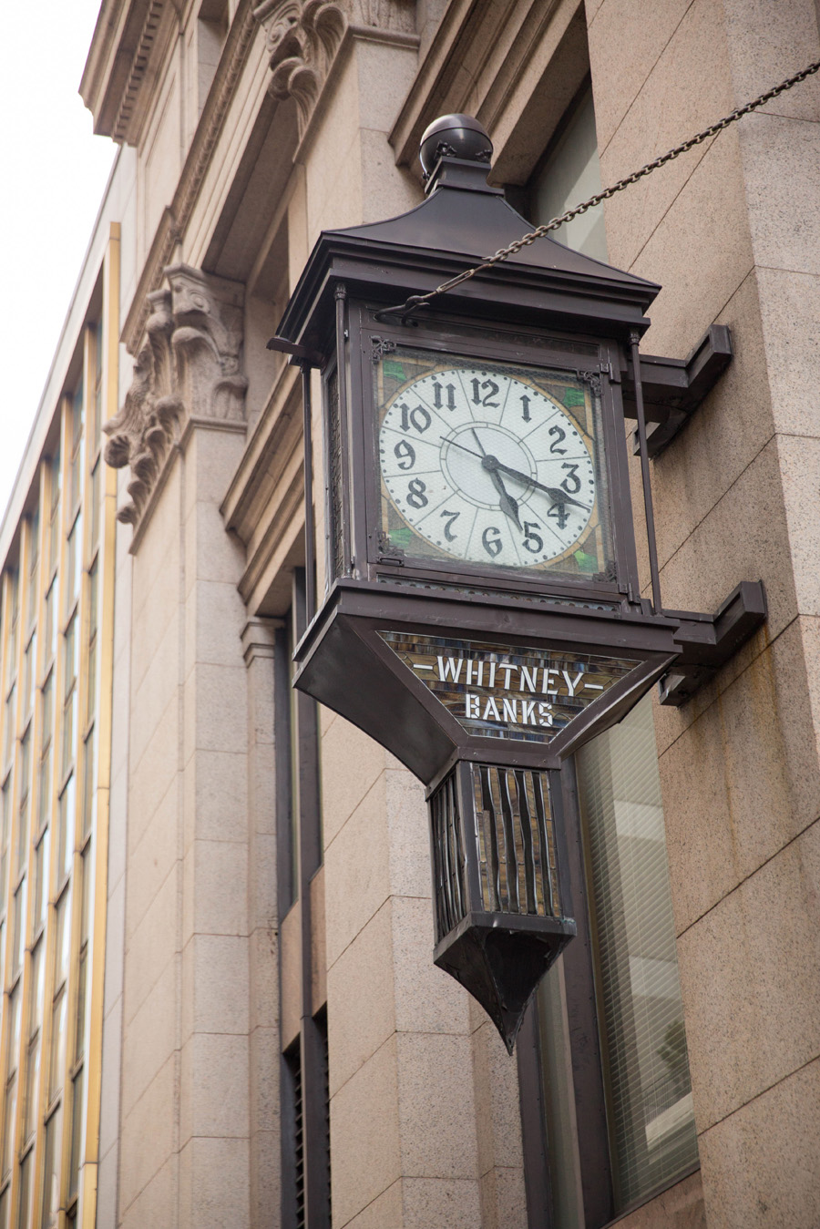 Emily + Scott, Engaged in the CBD, New Orleans, shot by Erika Parker Photography.